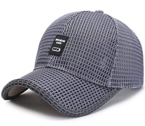 Planet Gates Summer Baseball Hat For Men Breathable Mesh Trucker Cap Fashion Curved Visor Casquette Homme Casual Women Sun Caps