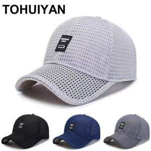 Planet Gates Summer Baseball Hat For Men Breathable Mesh Trucker Cap Fashion Curved Visor Casquette Homme Casual Women Sun Caps
