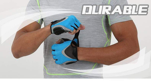 Planet Gates Summer Cycling Gloves Gel Half Finger Shockproof Sport Gym Gloves MTB Mountain Bicycle Bike Gloves For Men/women Antil-skip