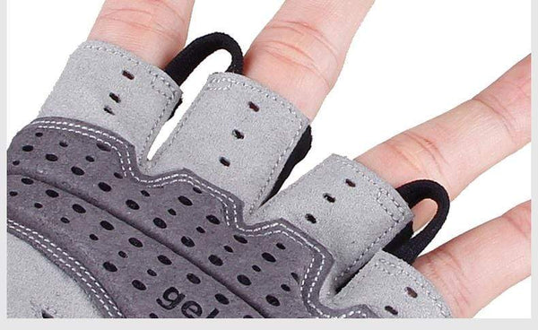 Planet Gates Summer Cycling Gloves Gel Half Finger Shockproof Sport Gym Gloves MTB Mountain Bicycle Bike Gloves For Men/women Antil-skip