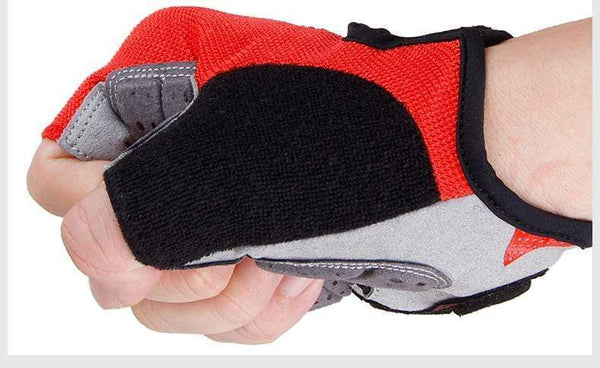 Planet Gates Summer Cycling Gloves Gel Half Finger Shockproof Sport Gym Gloves MTB Mountain Bicycle Bike Gloves For Men/women Antil-skip