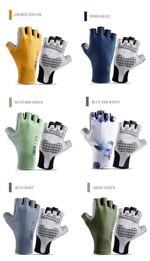 Planet Gates Summer cycling gloves half finger men and women road bike mountain bike bicycle mtb riding bike gloves