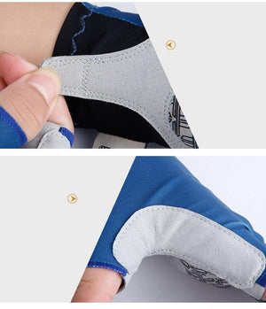 Planet Gates Summer cycling gloves half finger men and women road bike mountain bike bicycle mtb riding bike gloves