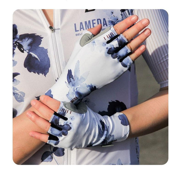 Planet Gates Summer cycling gloves half finger men and women road bike mountain bike bicycle mtb riding bike gloves