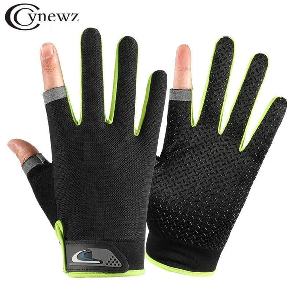 Planet Gates Summer Cycling Gloves Men Mesh Breathable Thin Fishing Gloves Anti Slip Half Finger Sports Bicycle Gloves
