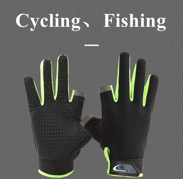 Planet Gates Summer Cycling Gloves Men Mesh Breathable Thin Fishing Gloves Anti Slip Half Finger Sports Bicycle Gloves