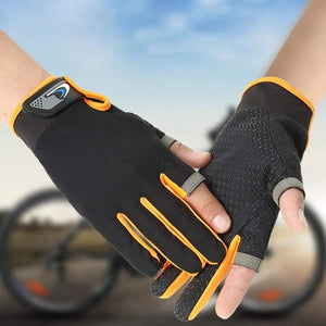Planet Gates Summer Cycling Gloves Men Mesh Breathable Thin Fishing Gloves Anti Slip Half Finger Sports Bicycle Gloves