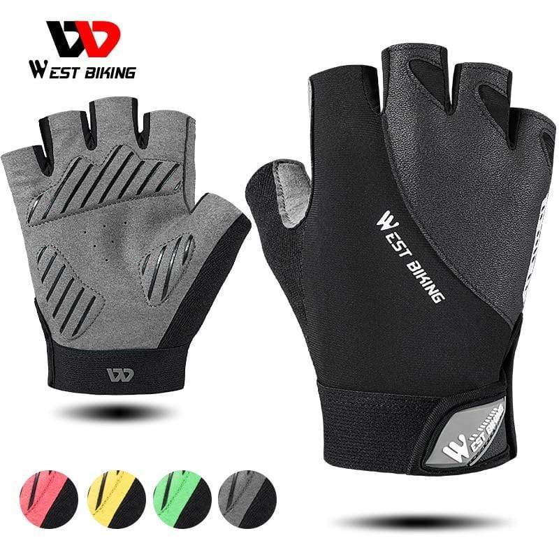 Planet Gates Summer Cycling Gloves MTB Mountain Road Bike Half Finger Gloves Men Women Bicycle Gym Fitness Non-slip Sports Gloves