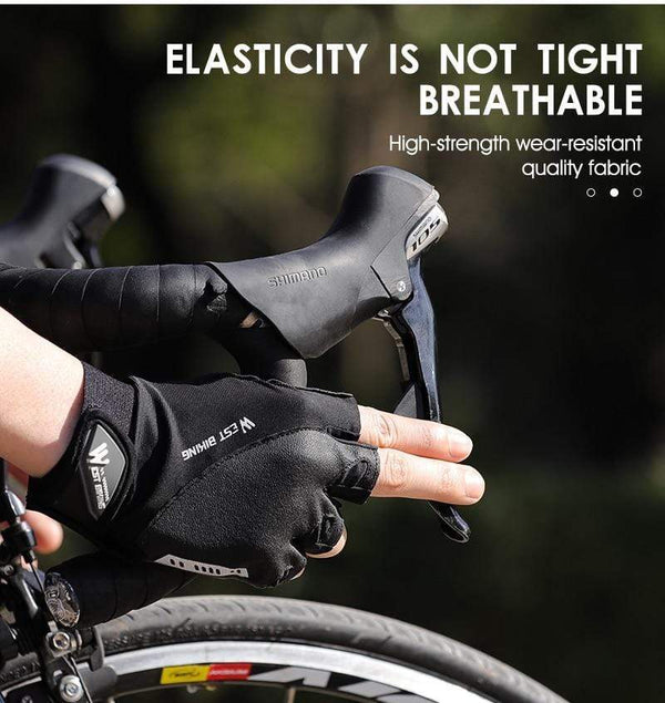 Planet Gates Summer Cycling Gloves MTB Mountain Road Bike Half Finger Gloves Men Women Bicycle Gym Fitness Non-slip Sports Gloves