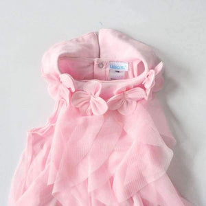 Planet Gates Summer Girls Dress Infant Romper Dresses Toddler Kids Birthday Party Chiffon Dress Jumpsuits Baby Girl Clothes