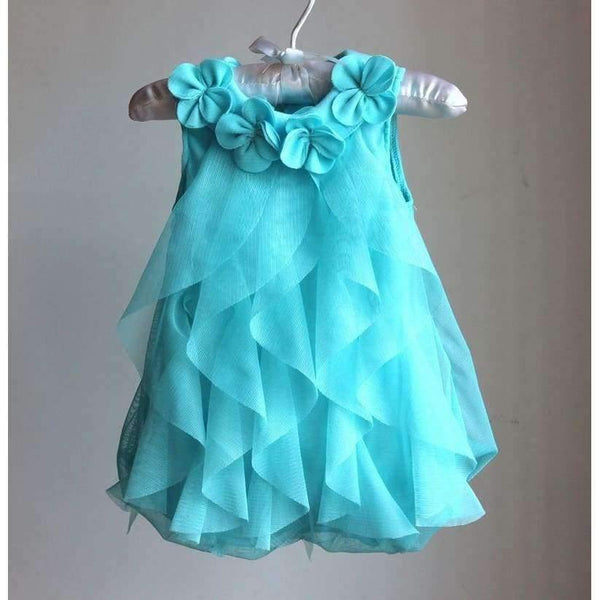 Planet Gates Summer Girls Dress Infant Romper Dresses Toddler Kids Birthday Party Chiffon Dress Jumpsuits Baby Girl Clothes