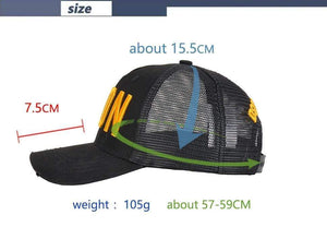 Planet Gates Summer Mesh cap Embroidery ICON Letters Cotton Baseball Caps High Quality Cap Men Women Trucker Cap White Cap Dad Hat