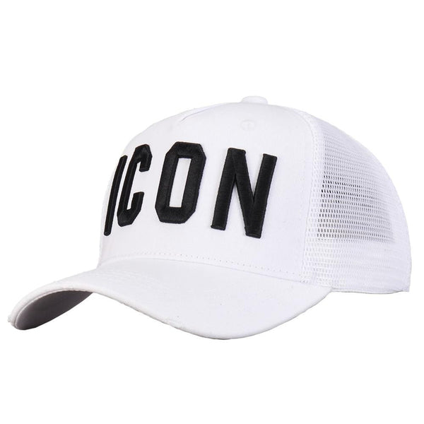 Planet Gates Summer Mesh cap Embroidery ICON Letters Cotton Baseball Caps High Quality Cap Men Women Trucker Cap White Cap Dad Hat