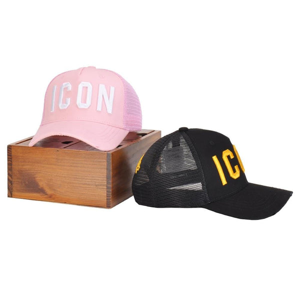 Planet Gates Summer Mesh cap Embroidery ICON Letters Cotton Baseball Caps High Quality Cap Men Women Trucker Cap White Cap Dad Hat