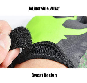 Planet Gates Summer Shockproof Cycling Gloves Half Finger Outdoor MTB Road Bike Bicycle Gloves Sports Mitten for Children Men Women