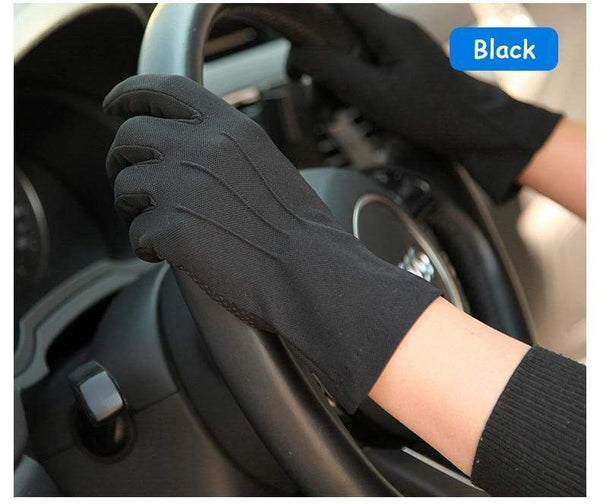 Planet Gates Summer Sun Protection Gloves Male Thin Breathable Anti-Slip Driving Gloves Anti-UV Full Fingers Man Mittens SZ105W1