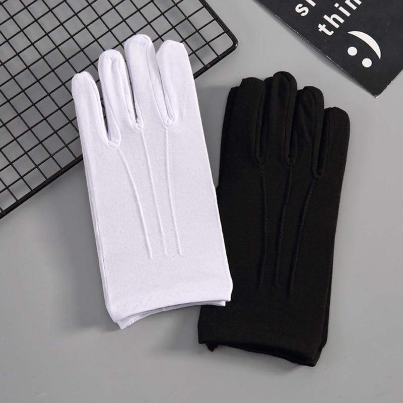 Planet Gates Sun Protection Driving Gloves Men Women Short Elastic Thin Glove Fashion Solid Color Cotton Summer Sunscreen Gloves Black White