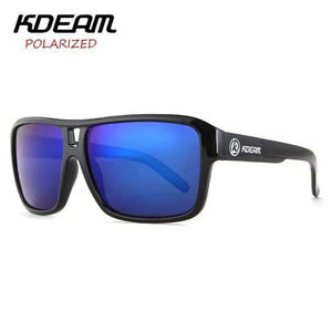 Planet Gates sunglass 201 KDEAM Sport Sunglasses Men Polarized HD lens zonnebril mannen Square Sun Glasses Women Eyewear 6 Colors UV400