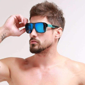 Planet Gates sunglass 201 KDEAM Sport Sunglasses Men Polarized HD lens zonnebril mannen Square Sun Glasses Women Eyewear 6 Colors UV400