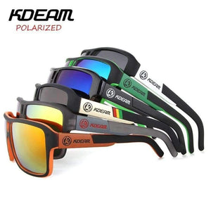 Planet Gates sunglass 201 KDEAM Sport Sunglasses Men Polarized HD lens zonnebril mannen Square Sun Glasses Women Eyewear 6 Colors UV400
