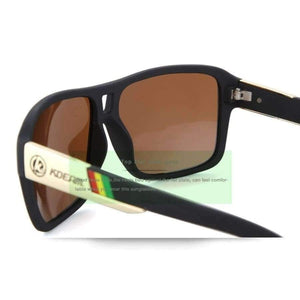 Planet Gates sunglass 201 KDEAM Sport Sunglasses Men Polarized HD lens zonnebril mannen Square Sun Glasses Women Eyewear 6 Colors UV400