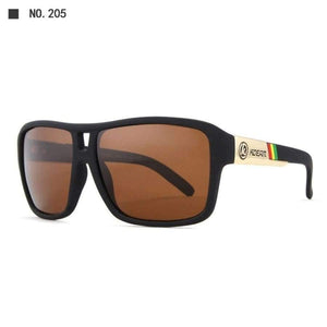 Planet Gates sunglass 201 KDEAM Sport Sunglasses Men Polarized HD lens zonnebril mannen Square Sun Glasses Women Eyewear 6 Colors UV400