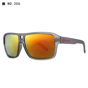 Planet Gates sunglass 201 KDEAM Sport Sunglasses Men Polarized HD lens zonnebril mannen Square Sun Glasses Women Eyewear 6 Colors UV400