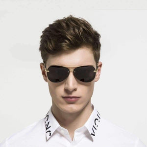 Слънчеви очила Planet Gates Черни НОВИ мъжки поляризирани слънчеви очила Mercedes за шофиране UV жаба огледални слънчеви очила