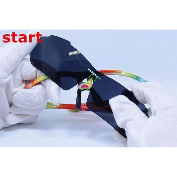 Planet Gates sunglass Black Unisex Cycling Sunglasses TR90 UV400 Coated Outdoor Sports Goggles Bike Eyewear 3 Lenses