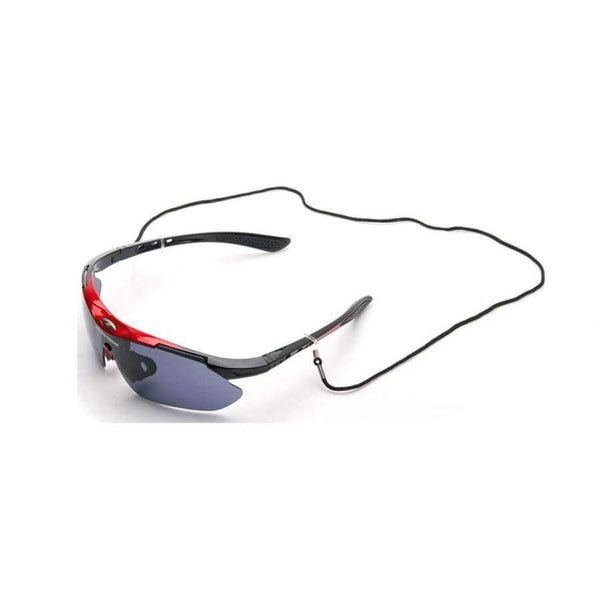 Unisex Cycling Sunglasses Tr90 Uv400 Coated Outdoor Sports Goggles Bike Eyewear 3 Lenses - Sunglass
