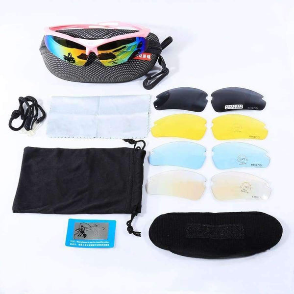 Planet Gates sunglass Pink Low Price Promotion !!! 5 Lens Outdoor Cycling Polarized Glasses Bicycle Ultralight Windproof Sunglass UV400 Eyewear