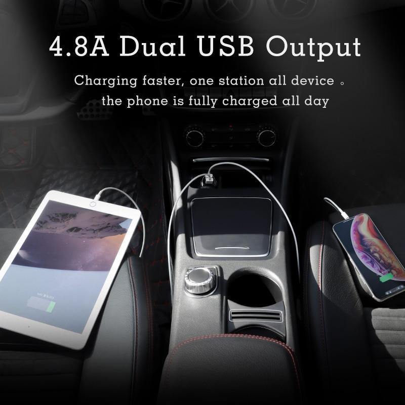 Planet Gates China / Car  Charger Suntaiho Dual USB Car Charger Mini Car-Charger 3.1A Mobile Phone Car charger adapter Car GPS Samrtphone for iPhone Xiaomi Huawei