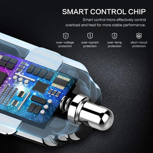 Planet Gates Suntaiho Dual USB Car Charger Universal Car-Charger 3.1A Mini Mobile Phone Car-charger adapter  for iPhone 7 Car Phone Charger