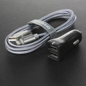 Planet Gates Suntaiho Mini 12-24V Dual USB Ports Car Charger Fast Charge Mobile Phone Car Charger For Iphone 7 7 plus SE for Samsung S6 S5