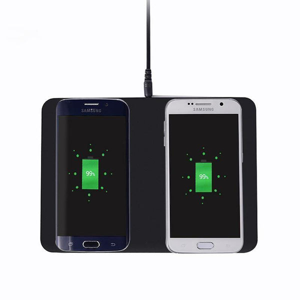 Planet Gates Suntaiho Qi Double Wireless Charger Charging Stand for iPhone 8  Phone Smart phone Charge Dock Stand For Samsung Note 8