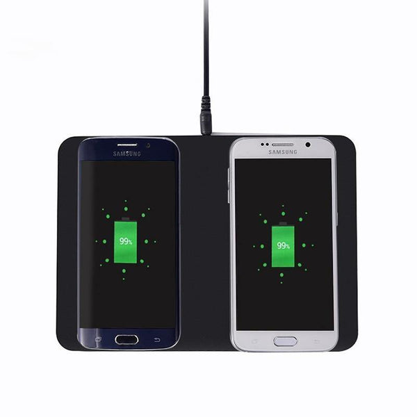 Planet Gates Suntaiho Qi Double Wireless Charger Charging Stand for iPhone 8  Phone Smart phone Charge Dock Stand For Samsung Note 8