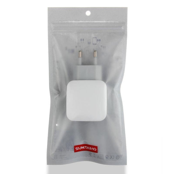 Planet Gates Suntaiho Smart Travel Dual USB Charger Adapter Wall Portable Mobile Phone Charger EU Plug For iPhone/Samsung/Xiaomi /iPad/Huawei