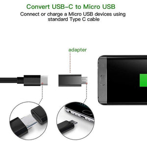 Planet Gates Suntaiho Type c to Micro USB Android Phone Cable Adapter Charger Converter for Xiaomi Mi6 Mi5 Huawei P9 P10 letv Type-c Cable