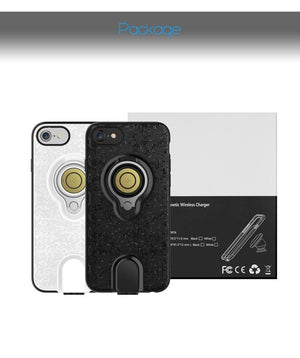 Planet Gates Suntaiho Wireless Car Charger Magnetic phone case charger for iPhone 6s Plus Fast Charging Wireless Magnetic Charging Phone7plus