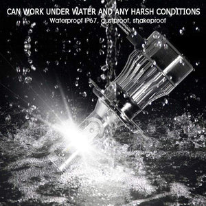 Planet Gates Super Bright COB LED H4 H7 H11 H1 9005 Auto Headlight Bulbs 72W 12000Lm/set 6500K 4300K 9006 881 Fog Lamp Car Lights