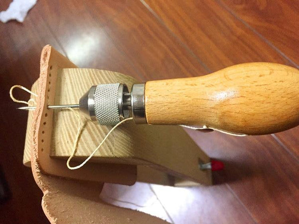 Planet Gates Super Carving Wax Line Hand Made Leather Tools /Leather Craft Tool Art /Needle Sewing Machine 133mm