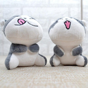 Planet Gates Super Cute Sitting Chi Cat Keychain Plush Toys Dolls 10cm Stuffed Animals Soft Toys Kawaii Mini Kids Gifts