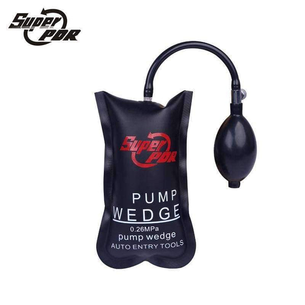 Planet Gates Super PDR Pump Wedge Locksmith Tools S size black Auto Air Wedge Airbag Lock Pick Set Open Car Door Lock Hand Tools 11.5*18.5CM