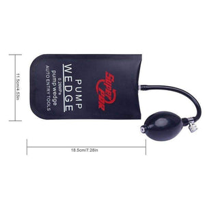 Planet Gates Super PDR Pump Wedge Locksmith Tools S size black Auto Air Wedge Airbag Lock Pick Set Open Car Door Lock Hand Tools 11.5*18.5CM