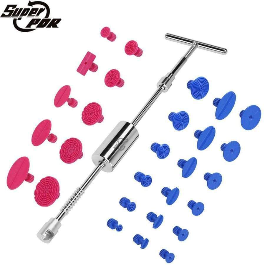 Planet Gates Super PDR Tools Car Dent Puller Suction Cups Paintless Dent Removal Tool Repair Auto Hand Tool Set Glue Tabs For Gun Ferramentas