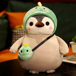 Planet Gates Super Soft Penguin Plush Toys Cute Stuffed Cosplay Penguin Animal Toy Unicorn Dinosaur Bunny Doll Pillow Kids Girls Kawaii Gift