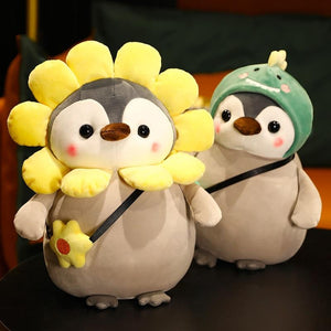 Planet Gates Super Soft Penguin Plush Toys Cute Stuffed Cosplay Penguin Animal Toy Unicorn Dinosaur Bunny Doll Pillow Kids Girls Kawaii Gift