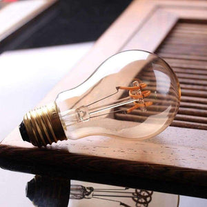 Planet Gates Super Warm 2200K / 3W E26 110V / Ano, zlatá Grensk Vintage Filament LED žárovka E27 LED kulaté světlo stmívatelné A19 110V 220V měkká LED lampa 3W spirálová skleněná dekorační žárovka 10 ks