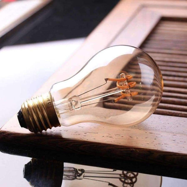 Planet Gates Super Warm 2200K / 3W E26 110V / Ano, zlatá Grensk Vintage Filament LED žárovka E27 LED kulaté světlo stmívatelné A19 110V 220V měkká LED lampa 3W spirálová skleněná dekorační žárovka 10 ks