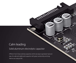 Planet Gates SuperSpeed USB 3.0 7 Port PCI-E Express Card with a 15pin SATA Power Connector PCIE Adapt VL805 and VL812 Chipsets